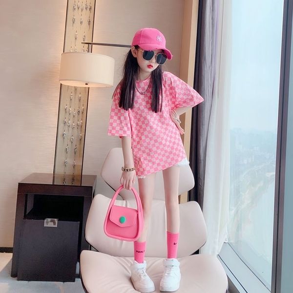 clothing sets children's shortsleeved tshirt big children korean version of foreign air network red medium long girls loose summer 2306, White
clothing sets children's shortsleeved tshirt big children korean version of foreign air network red medium long girls loose summer 2306, White