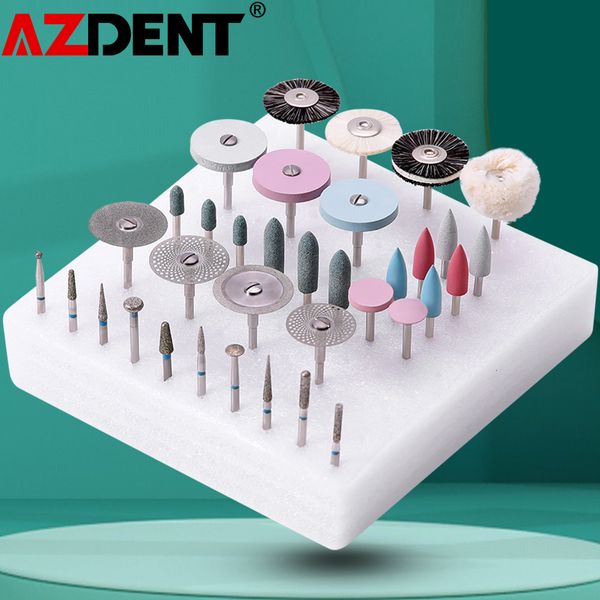 other oral hygiene 1box total 35pcs box azdent dental lab polishing kit ceramic porcelain grinding dentist tool 230701
other oral hygiene 1box total 35pcs box azdent dental lab polishing kit ceramic porcelain grinding dentist tool 230701