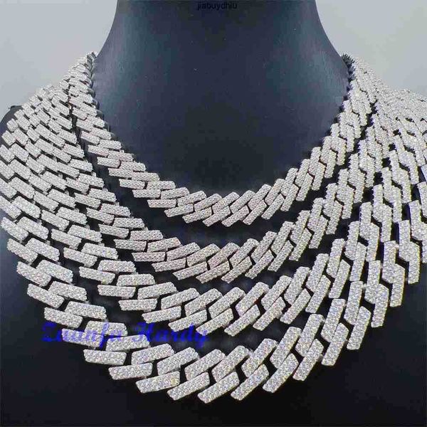 2024 fashion custom hip hop jewelry 10mm 12mm 13.5mm 15mm 20 inches cuban link necklace 2 rows vvs gra certified moissanite chain, Silver
2024 fashion custom hip hop jewelry 10mm 12mm 13.5mm 15mm 20 inches cuban link necklace 2 rows vvs gra certified moissanite chain, Silver