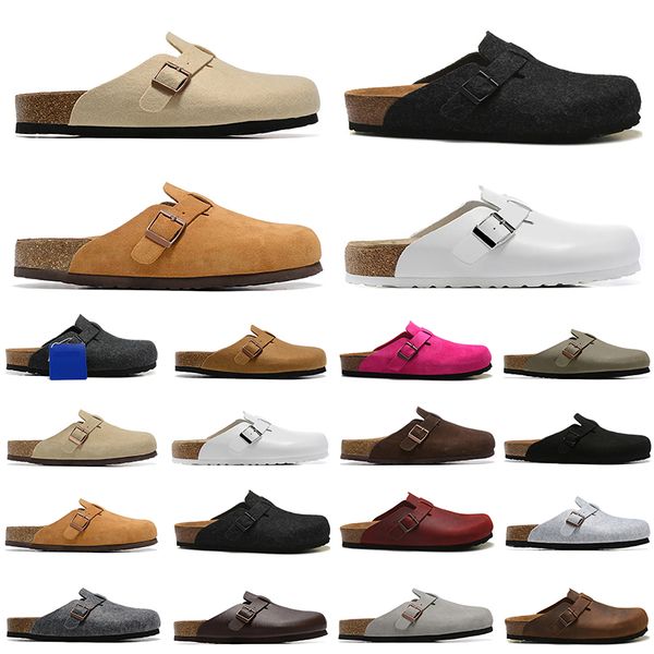 men women designer sandals leather boston clogs birkens slides white black brown scuffs fashion luxury slippers
men women designer sandals leather boston clogs birkens slides white black brown scuffs fashion luxury slippers