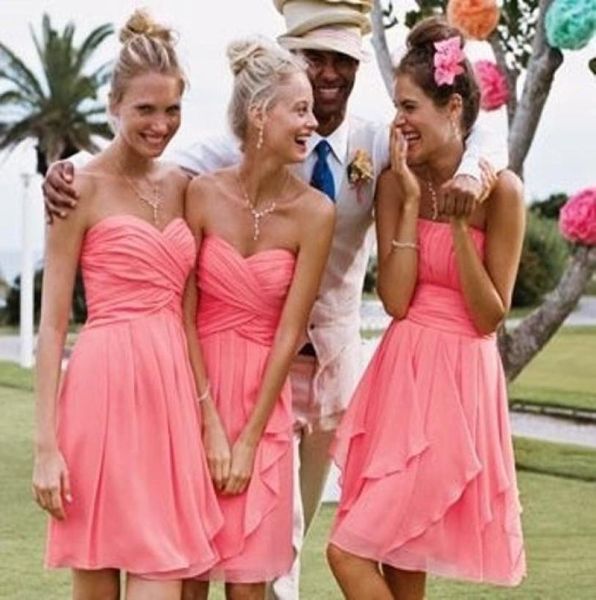 beach short coral bridesmaid dresses wedding party dress knee length country western short country bridesmaid dresses ruched chiff8967624, White;pink
beach short coral bridesmaid dresses wedding party dress knee length country western short country bridesmaid dresses ruched chiff8967624, White;pink
