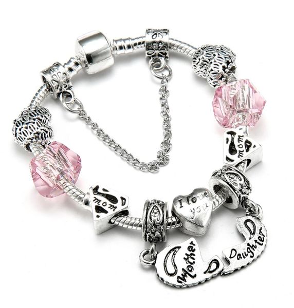 european fashion classic charm bracelet with morther&daughter beads bracelets mother's day gift2974438, Golden;silver
european fashion classic charm bracelet with morther&daughter beads bracelets mother's day gift2974438, Golden;silver