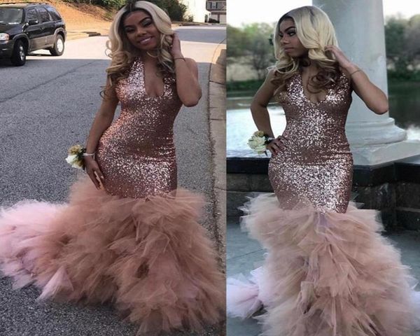 2020 new black girls mermaid pink prom dresses sequined african ruffled train long formal evening party gowns vestido de gala2627590, Black;red
2020 new black girls mermaid pink prom dresses sequined african ruffled train long formal evening party gowns vestido de gala2627590, Black;red