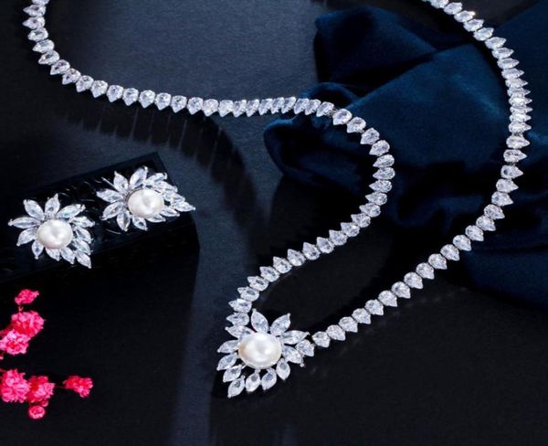 cwwzircons elegant marquise cut african cubic zirconia bridal wedding big pearl necklace costume jewelry sets for party t584 220715448751, Slivery;golden
cwwzircons elegant marquise cut african cubic zirconia bridal wedding big pearl necklace costume jewelry sets for party t584 220715448751, Slivery;golden