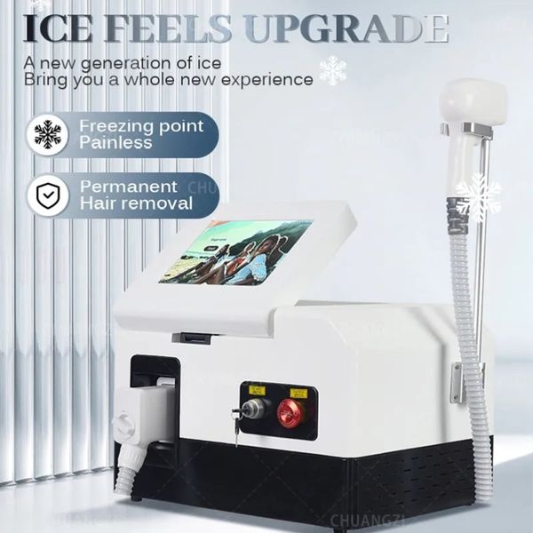 epilator laser ice platinum hair removal machine 2000w diode laser cooling head 3 waves 808 755 1064nm women painless face body epilator, Black
epilator laser ice platinum hair removal machine 2000w diode laser cooling head 3 waves 808 755 1064nm women painless face body epilator, Black