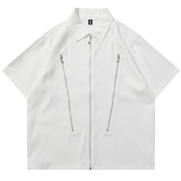 men's polos hip hop streetwear t shirt 2023 men american retro zipper tshirt harajuku cotton casual t shirt summer short sleeve tee 23, White;black
men's polos hip hop streetwear t shirt 2023 men american retro zipper tshirt harajuku cotton casual t shirt summer short sleeve tee 23, White;black