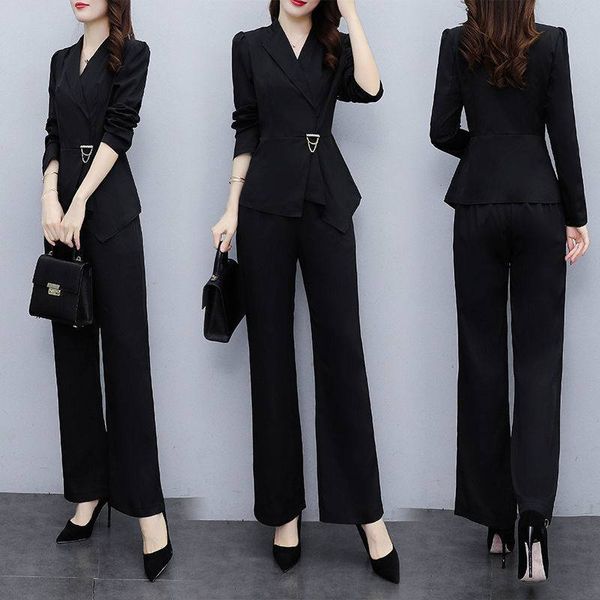 spring set women's two piece pants new autumn fashion style goddess style fashionable slim fit professional two piece set, White
spring set women's two piece pants new autumn fashion style goddess style fashionable slim fit professional two piece set, White