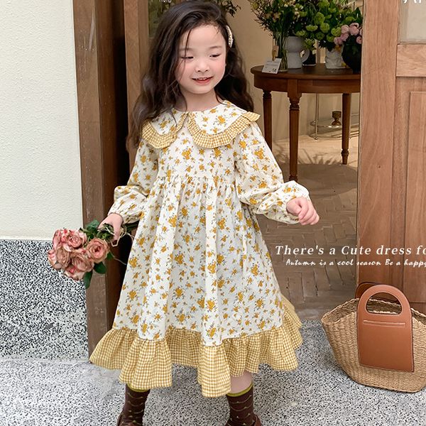 girl s dresses girls cotton linen flower baby lapel dress autumn children small fresh long sleeved skirt knee length 230630, Red;yellow
girl s dresses girls cotton linen flower baby lapel dress autumn children small fresh long sleeved skirt knee length 230630, Red;yellow