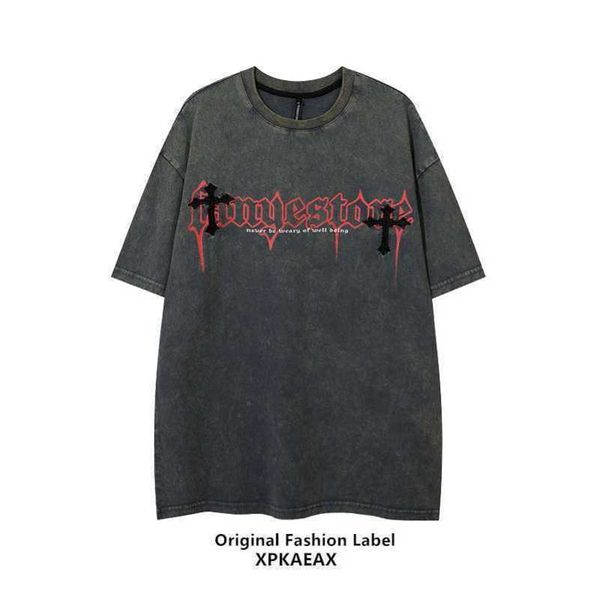 stussys original trendy brand niche design with a sense of water wash and vintage yellowed tie dyed personalized short sleeved men's an, White;black
stussys original trendy brand niche design with a sense of water wash and vintage yellowed tie dyed personalized short sleeved men's an, White;black