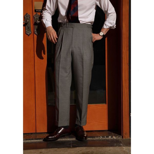 men's pants 2023 spring autumn business casual fashion solid gentle thicken trousers suit retro loose straight a05 230630, Black
men's pants 2023 spring autumn business casual fashion solid gentle thicken trousers suit retro loose straight a05 230630, Black