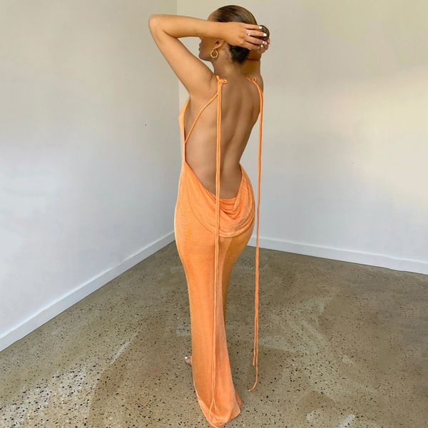 urban dresses luxury dresse designers halter neck sleeveless wrap long evening dress robe nightclub 230630, White;black
urban dresses luxury dresse designers halter neck sleeveless wrap long evening dress robe nightclub 230630, White;black