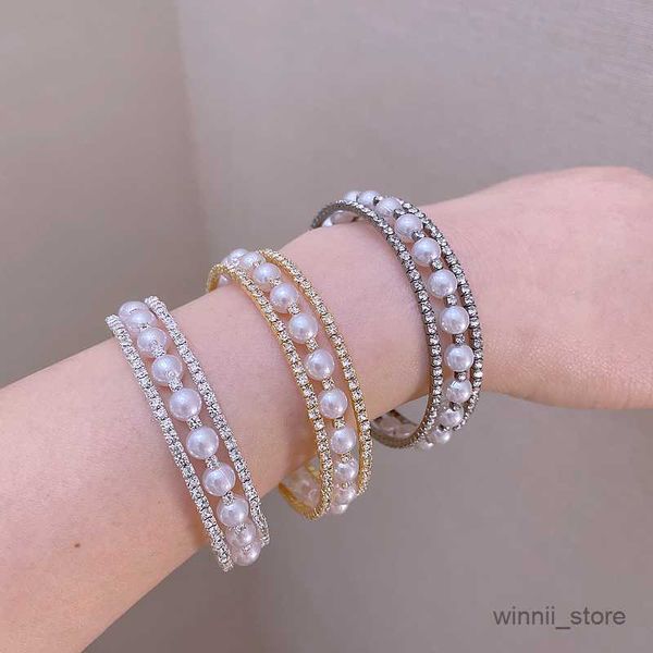 charm bracelets trendy silver pearl cuff bracelets bangles for women charm multilayer bracelet wedding jewelry r230701, Golden;silver
charm bracelets trendy silver pearl cuff bracelets bangles for women charm multilayer bracelet wedding jewelry r230701, Golden;silver