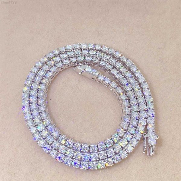fashion luxury custom iced out 3mm 18inch lab diamond 10k gold moissanite tennis chain necklace, Silver
fashion luxury custom iced out 3mm 18inch lab diamond 10k gold moissanite tennis chain necklace, Silver