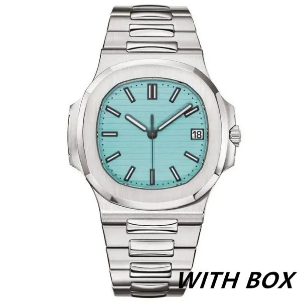 new waterproof watch automatic watches 5711 silver strap blue stainless mens mechanical montre de luxe wristwatch sb, Slivery;black
new waterproof watch automatic watches 5711 silver strap blue stainless mens mechanical montre de luxe wristwatch sb, Slivery;black
