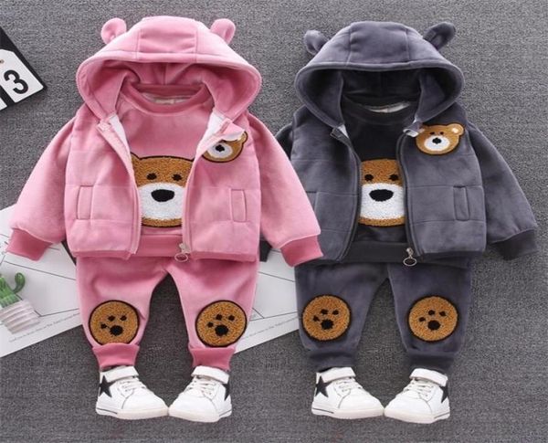 baby clothes winter thick warm suit cartoon bear hooded sweater baby boy baby girl fleece children gold velvet threepiece suit lj4556877, White
baby clothes winter thick warm suit cartoon bear hooded sweater baby boy baby girl fleece children gold velvet threepiece suit lj4556877, White