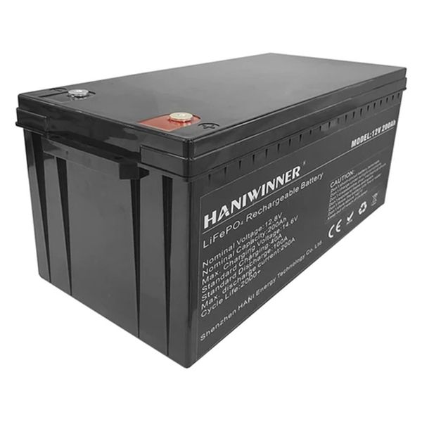 1pc haniwinner hd009-12 12.8v 200ah lifepo4 lithium battery pack backup power, 2560wh energy, 2000+ cycles, built-in bms, support in series/
1pc haniwinner hd009-12 12.8v 200ah lifepo4 lithium battery pack backup power, 2560wh energy, 2000+ cycles, built-in bms, support in series/