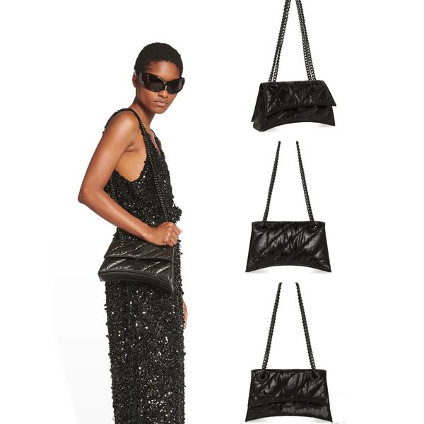 crush meidum chain bag curshed calfskin black hardware hourglass crossbody crescent bags shoulder bag genuine leather letter buckle clutch w
crush meidum chain bag curshed calfskin black hardware hourglass crossbody crescent bags shoulder bag genuine leather letter buckle clutch w