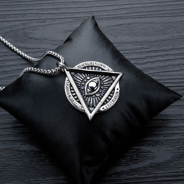 vintage pendant necklace men's titanium steel necklace punk hipster pendant pendant, Silver
vintage pendant necklace men's titanium steel necklace punk hipster pendant pendant, Silver