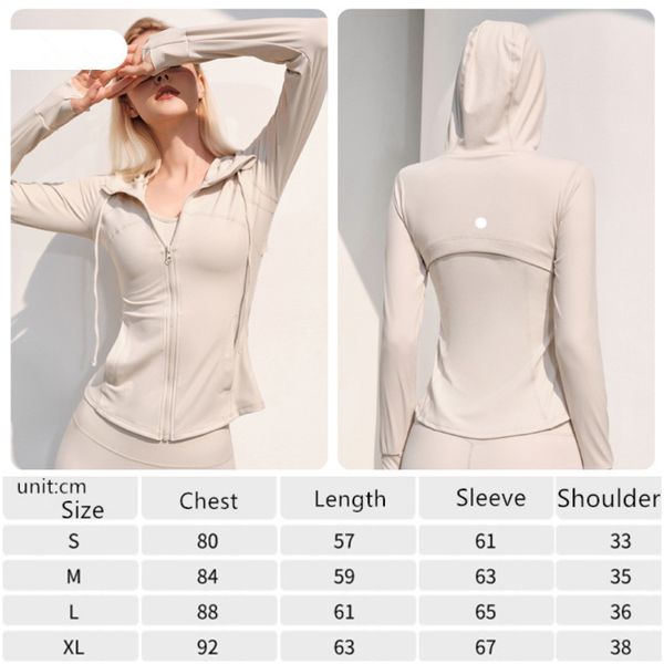 ll-221012 womens yoga outfit outer jackets outdoor exercise fitness running wear casual close-fitting sportswear long sleeve loose sun-prote
ll-221012 womens yoga outfit outer jackets outdoor exercise fitness running wear casual close-fitting sportswear long sleeve loose sun-prote