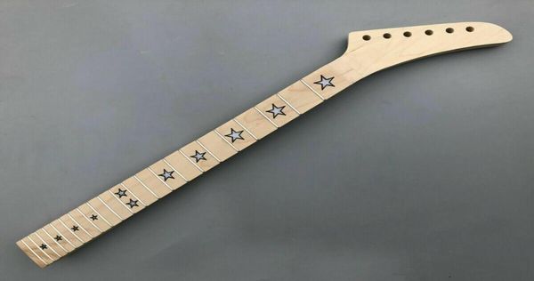 maple electric guitar neck unfinished 22 fret 255inch star inlay locking nut8492365 
maple electric guitar neck unfinished 22 fret 255inch star inlay locking nut8492365