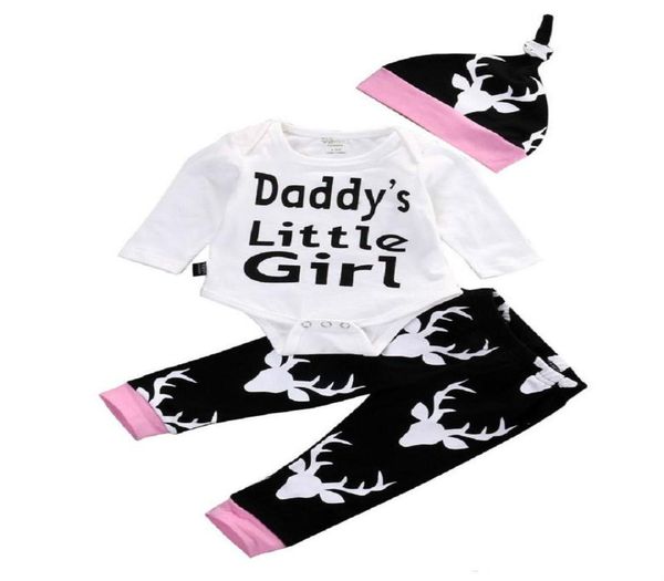 baby girls clothes toddler clothing set kids romper suit long sleeve pajamas 3pcs daddy039s little girl printed rompers le1046400, White
baby girls clothes toddler clothing set kids romper suit long sleeve pajamas 3pcs daddy039s little girl printed rompers le1046400, White