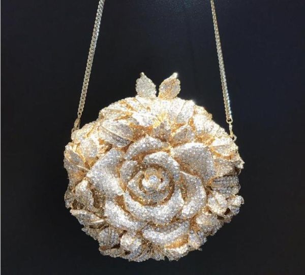 luxury wedding clutch women prom party diamond crystal flower handbags bride purse evening bags8975175, Black
luxury wedding clutch women prom party diamond crystal flower handbags bride purse evening bags8975175, Black