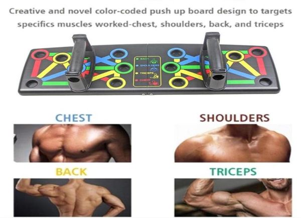 9 in 1 system body building fitness pushup bars stands pair push up board body training abs work out sport trainer7050826
9 in 1 system body building fitness pushup bars stands pair push up board body training abs work out sport trainer7050826