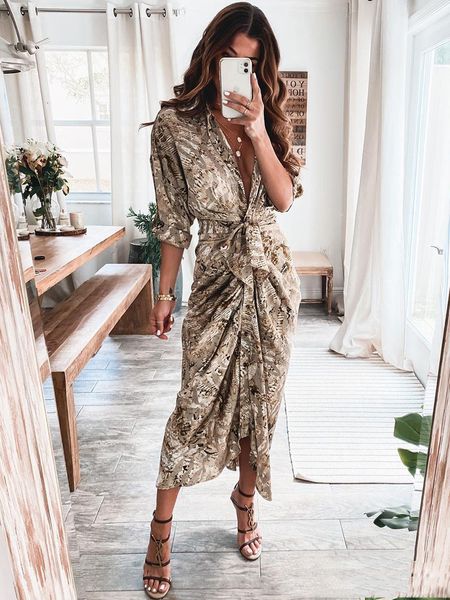 basic casual dresses summer bandage shirt dres fashion button ruched short sleeve printed female elegant party robe 230701, Black;gray
basic casual dresses summer bandage shirt dres fashion button ruched short sleeve printed female elegant party robe 230701, Black;gray
