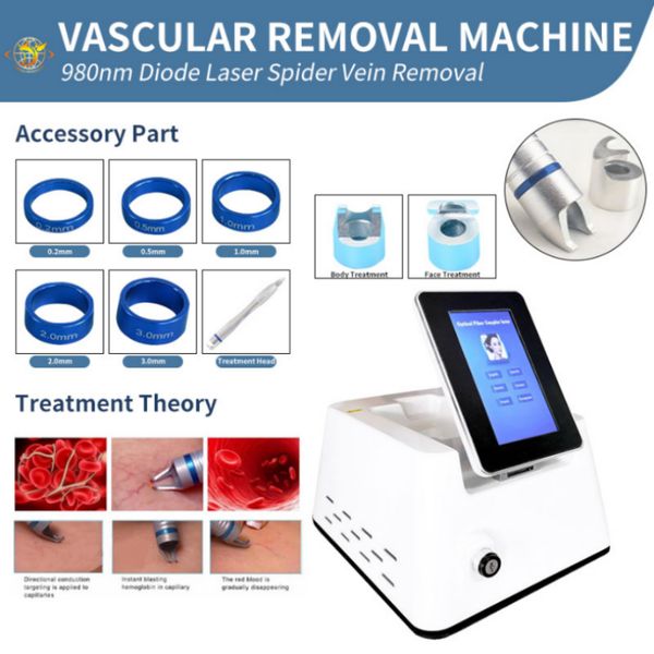 15w 980nm laser blood vessel removal machine to remove red bloodsbeauty instruments, Black
15w 980nm laser blood vessel removal machine to remove red bloodsbeauty instruments, Black