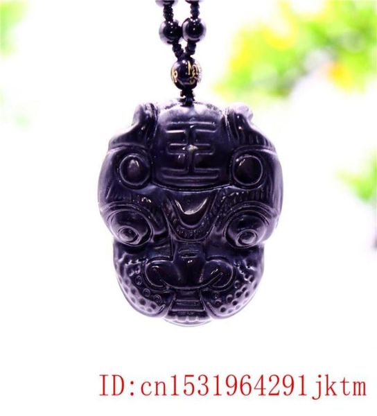 jade tiger pendant necklace fashion carved charm natural chinese black jewellery amulet gifts3517864, Silver
jade tiger pendant necklace fashion carved charm natural chinese black jewellery amulet gifts3517864, Silver