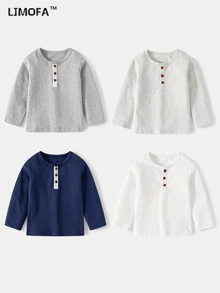 clothing sets ljmofa spring autumn baby children kid clothes solid color soft cotton long sleeve tshirt for boy girl pullover loose d189 230, White
clothing sets ljmofa spring autumn baby children kid clothes solid color soft cotton long sleeve tshirt for boy girl pullover loose d189 230, White
