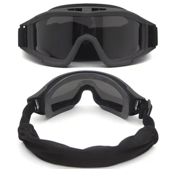 tactical goggles shooting sunglasses 3 lens tactical accessories airsoft paintball motorcycle windproof wargame glasses3380953, Black
tactical goggles shooting sunglasses 3 lens tactical accessories airsoft paintball motorcycle windproof wargame glasses3380953, Black