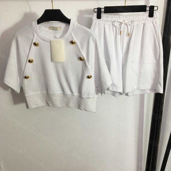 23ss women pants sets casual suit womens designer clothing short style short sleeve t-shirt elastic waist casual shorts set women clothes a1, White
23ss women pants sets casual suit womens designer clothing short style short sleeve t-shirt elastic waist casual shorts set women clothes a1, White