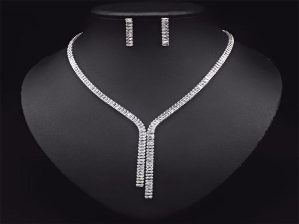 2021 cubic zirconia long necklace earrings sets for brides wedding jewelry accessories jolleria mujer de oro for women9179097, Slivery;golden
2021 cubic zirconia long necklace earrings sets for brides wedding jewelry accessories jolleria mujer de oro for women9179097, Slivery;golden