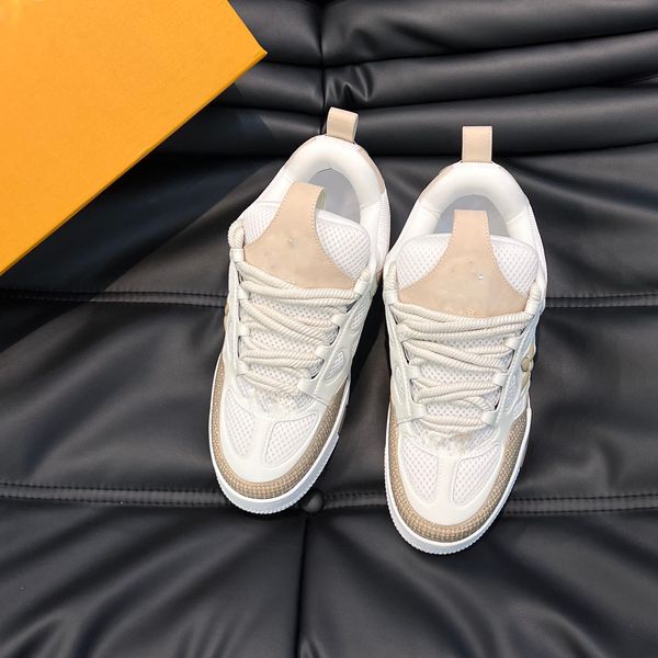 luxury designer casual shoes men's sports shoes rubber platform fashion running shoes brand sports shoes leather multicolor lace-up ska, Black
luxury designer casual shoes men's sports shoes rubber platform fashion running shoes brand sports shoes leather multicolor lace-up ska, Black