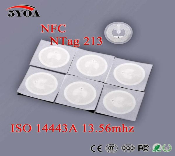 5yoa 50pcslot nfc tag sticker 1356mhz iso14443a ntag 213 key tags llaveros llavero token patrol universal8757310
5yoa 50pcslot nfc tag sticker 1356mhz iso14443a ntag 213 key tags llaveros llavero token patrol universal8757310