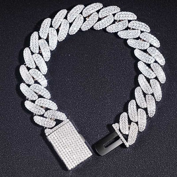sicgem selling 15 mm hip hop 925 sterling silver iced out vvs moissanite cuban bracelet, Golden;silver
sicgem selling 15 mm hip hop 925 sterling silver iced out vvs moissanite cuban bracelet, Golden;silver