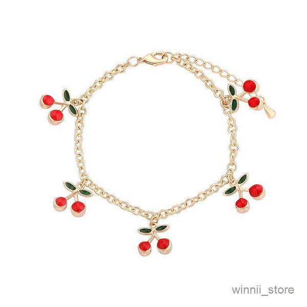 charm bracelets fashion charm red cherry gold chain bracelets for women gold color adjustable bracelet jewelry party gifts r230701, Golden;silver
charm bracelets fashion charm red cherry gold chain bracelets for women gold color adjustable bracelet jewelry party gifts r230701, Golden;silver