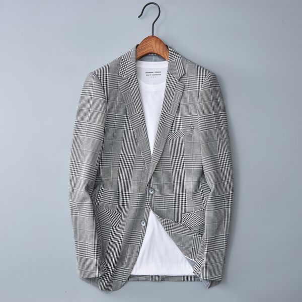 men's suits blazers casual blazer men slim fit and suit jackets homme brand clothing s3xl 230630, White;black
men's suits blazers casual blazer men slim fit and suit jackets homme brand clothing s3xl 230630, White;black