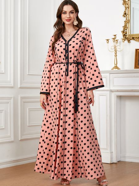 ethnic clothing eid printed abaya for women belted islamic long dress gulf jalabiya muslim dubai modest abayas party dresses moroccan kaftan, Red
ethnic clothing eid printed abaya for women belted islamic long dress gulf jalabiya muslim dubai modest abayas party dresses moroccan kaftan, Red