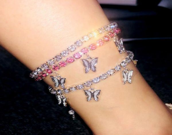 hip hop fashion butterfly tennis chain anklets for women 3a zircon brilliant 2020 jewelry8779917, Red;blue
hip hop fashion butterfly tennis chain anklets for women 3a zircon brilliant 2020 jewelry8779917, Red;blue