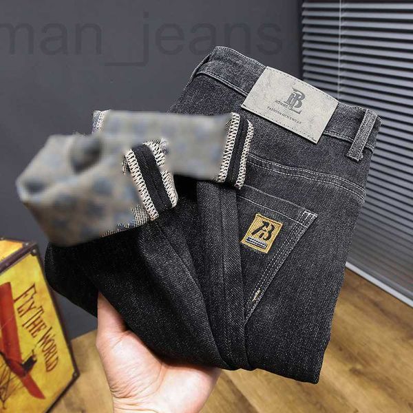 men's jeans designer tiktok live broadcast embroidered jeans for men thick fashion brand new loose elastic feet high-end men's lon, Blue
men's jeans designer tiktok live broadcast embroidered jeans for men thick fashion brand new loose elastic feet high-end men's lon, Blue