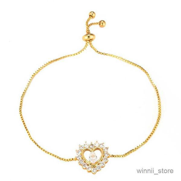 charm bracelets classic female white bracelet charm gold silver color chain bracelets for women cute love heart wedding bracelet r230701, Golden;silver
charm bracelets classic female white bracelet charm gold silver color chain bracelets for women cute love heart wedding bracelet r230701, Golden;silver