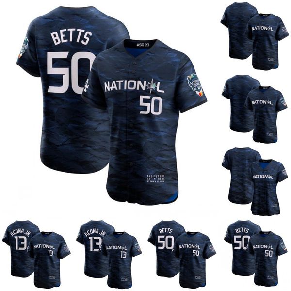 national league 50 mookie betts 2023 all-star game jersey ronald acuna jr. corbin carroll freddie an nolan arenado orlando arcia sean murphy, Blue;black
national league 50 mookie betts 2023 all-star game jersey ronald acuna jr. corbin carroll freddie an nolan arenado orlando arcia sean murphy, Blue;black