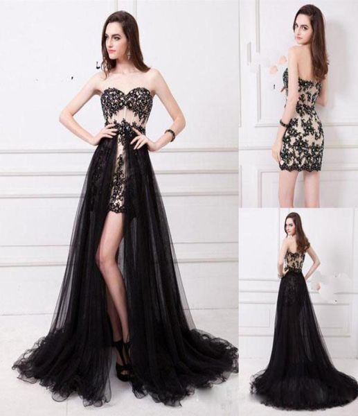 detachable skirt two piece black prom dresses sweetheart sheath see through champagne sequins side slit party formal dresses eveni5075085
detachable skirt two piece black prom dresses sweetheart sheath see through champagne sequins side slit party formal dresses eveni5075085