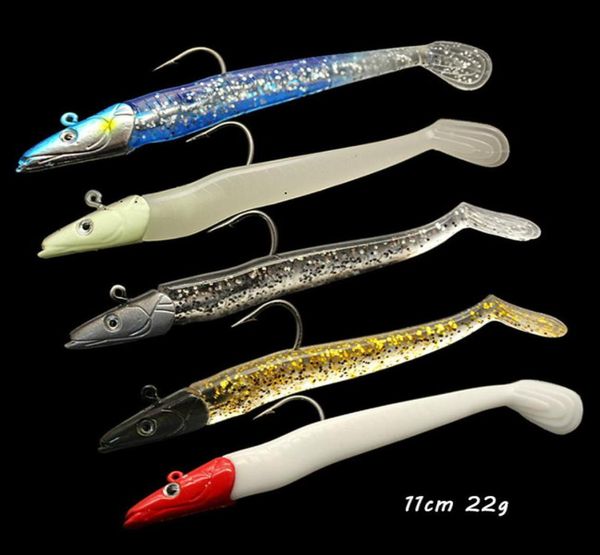 5 colors mixed 110mm 22g jigs soft baits lures fishing hooks single hook fishhooks 3d eyes pesca tackle accessories c0039648443
5 colors mixed 110mm 22g jigs soft baits lures fishing hooks single hook fishhooks 3d eyes pesca tackle accessories c0039648443