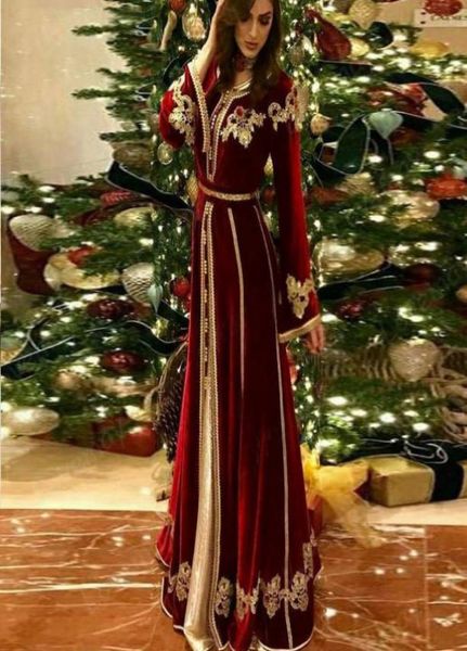 burgundy moroccan caftan velour prom dresses long sleeve saudi arabia muslim evening gowns gold appliques lace dubai women dress r3881808, Blue;red
burgundy moroccan caftan velour prom dresses long sleeve saudi arabia muslim evening gowns gold appliques lace dubai women dress r3881808, Blue;red