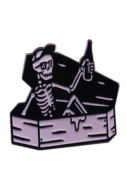 skeleton cheers in coffin badge black gothic art halloween brooch cool punk decor5574125, Blue
skeleton cheers in coffin badge black gothic art halloween brooch cool punk decor5574125, Blue