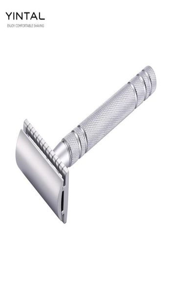yintal 1 razor matte silver classic safety razor for shaving men quality brass copper handle double edge manual razors8836049
yintal 1 razor matte silver classic safety razor for shaving men quality brass copper handle double edge manual razors8836049