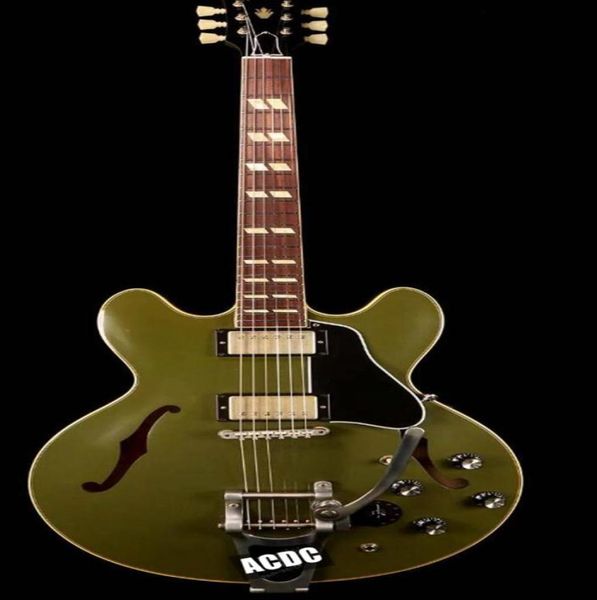 es 345 reissue olive drab matte green hollow body electric guitar bigs tremolo bridge varitone knob cream bindings nickel hardw2498725
es 345 reissue olive drab matte green hollow body electric guitar bigs tremolo bridge varitone knob cream bindings nickel hardw2498725